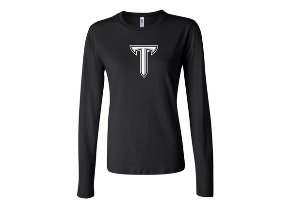 BELLA CANVAS Women’s Troy Trojans Jersey Long Sleeve Tee