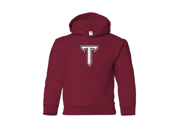 Youth Troy Trojans Gildan Heavy Blend  Hooded Sweatshirt