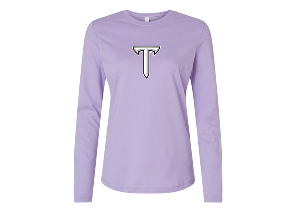 BELLA CANVAS Women’s Troy Trojans Jersey Long Sleeve Tee