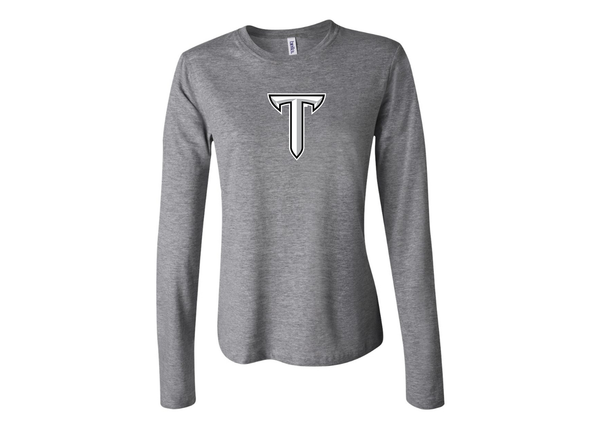 BELLA CANVAS Women’s Troy Trojans Jersey Long Sleeve Tee