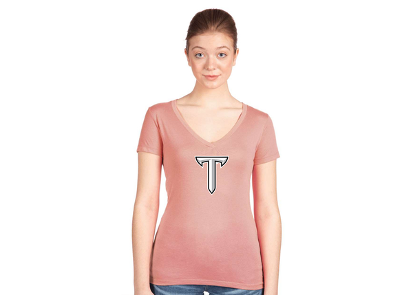 Women's Troy Trojans Next Level V-Neck T-Shirt