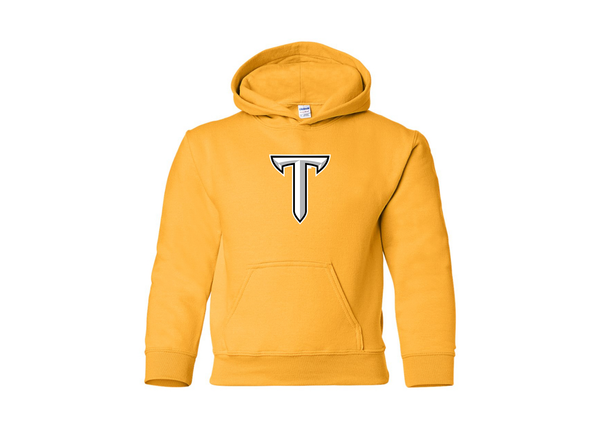 Youth Troy Trojans Gildan Heavy Blend  Hooded Sweatshirt