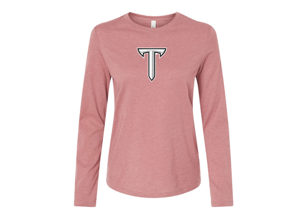 BELLA CANVAS Women’s Troy Trojans Jersey Long Sleeve Tee