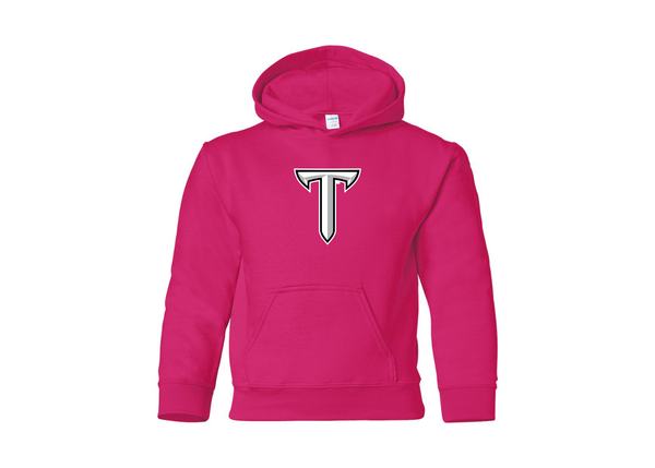 Youth Troy Trojans Gildan Heavy Blend  Hooded Sweatshirt