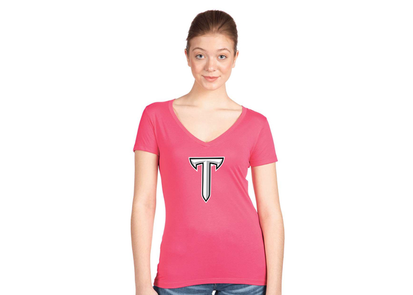 Women's Troy Trojans Next Level V-Neck T-Shirt