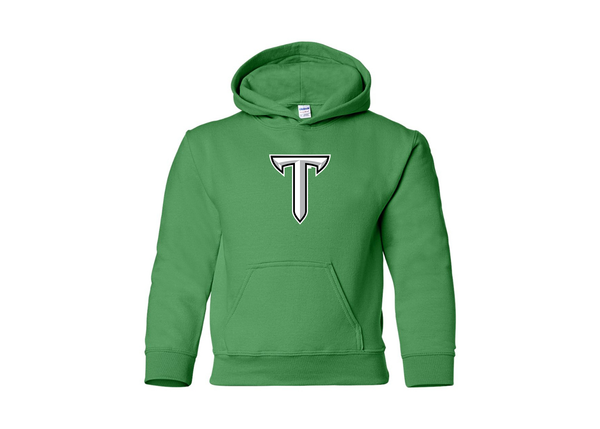 Youth Troy Trojans Gildan Heavy Blend  Hooded Sweatshirt