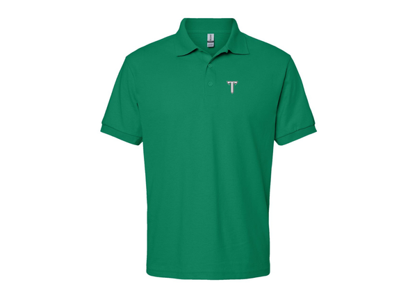 Men's Troy Trojans Gildan Dry Blend Jersey Polo