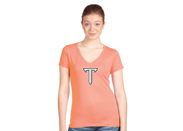 Women's Troy Trojans Next Level V-Neck T-Shirt