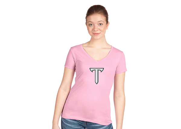 Women's Troy Trojans Next Level V-Neck T-Shirt