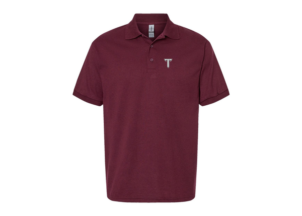 Men's Troy Trojans Gildan Dry Blend Jersey Polo