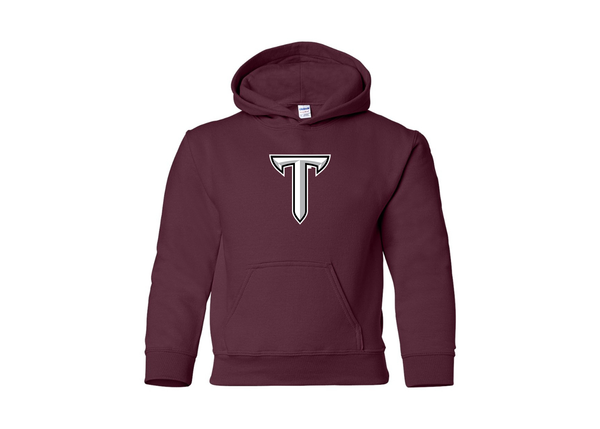 Youth Troy Trojans Gildan Heavy Blend  Hooded Sweatshirt