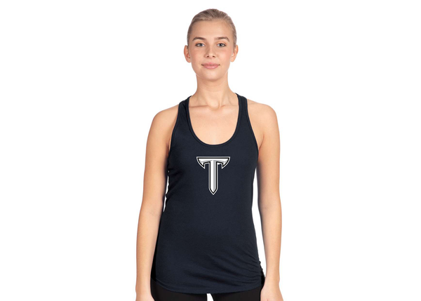 Women's Troy Trojans Next Level Ideal Racerback Tank