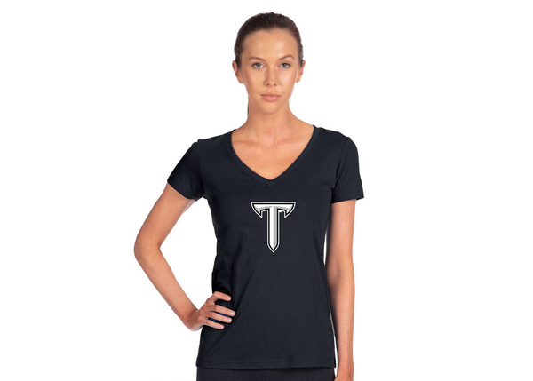 Women's Troy Trojans Next Level V-Neck T-Shirt