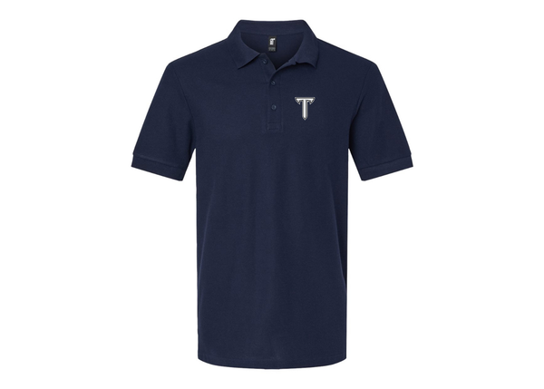 Men's Troy Trojans Gildan Hammer Pique Polo