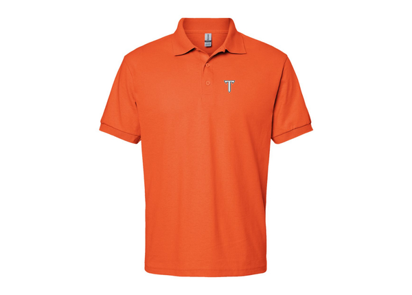 Men's Troy Trojans Gildan Dry Blend Jersey Polo