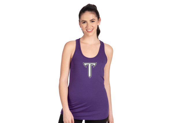 Women's Troy Trojans Next Level Ideal Racerback Tank