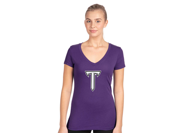 Women's Troy Trojans Next Level V-Neck T-Shirt