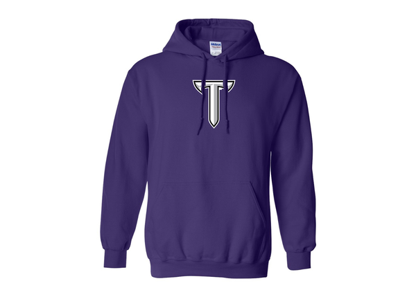 Men's Troy Trojans Gildan  Heavy Blend Hooded Sweatshirt