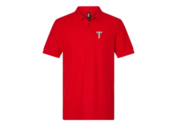 Men's Troy Trojans Gildan Hammer Pique Polo