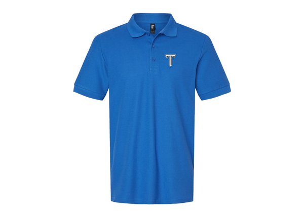 Men's Troy Trojans Gildan Hammer Pique Polo