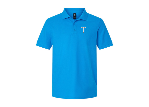 Men's Troy Trojans Gildan Hammer Pique Polo