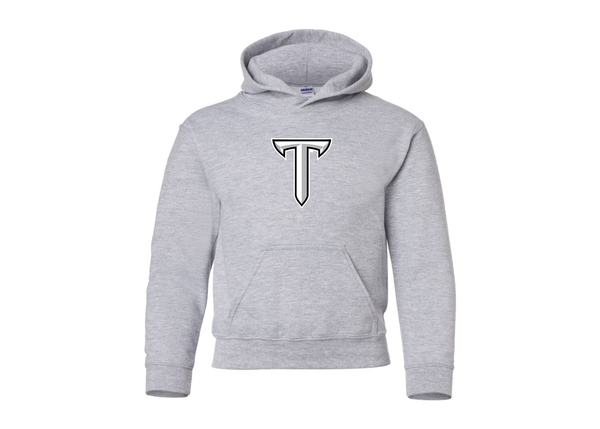 Youth Troy Trojans Gildan Heavy Blend  Hooded Sweatshirt