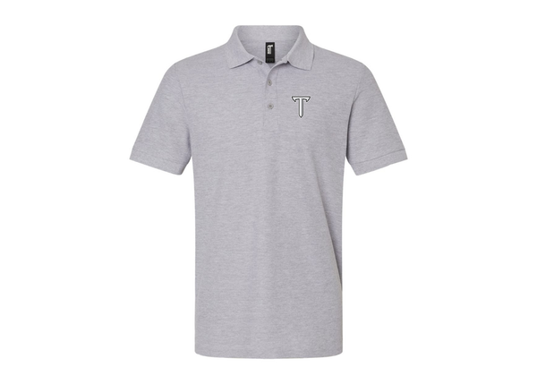 Men's Troy Trojans Gildan Hammer Pique Polo