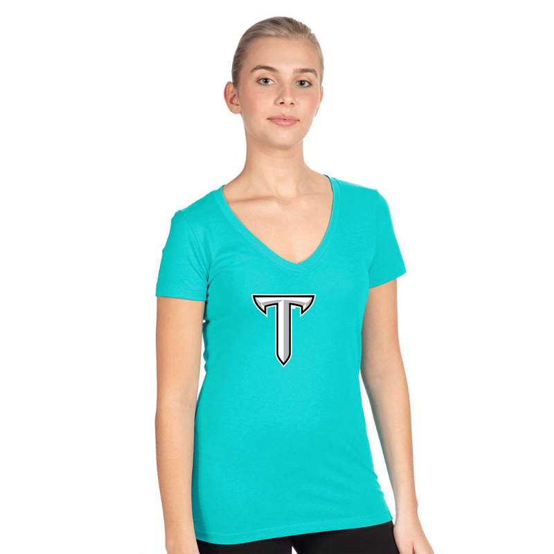 Women's Troy Trojans Next Level V-Neck T-Shirt