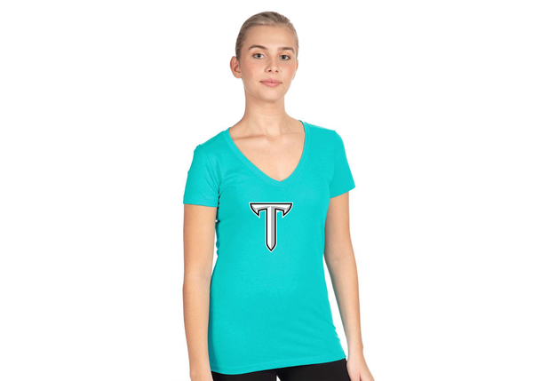 Women's Troy Trojans Next Level V-Neck T-Shirt