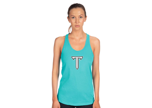 Women's Troy Trojans Next Level Ideal Racerback Tank