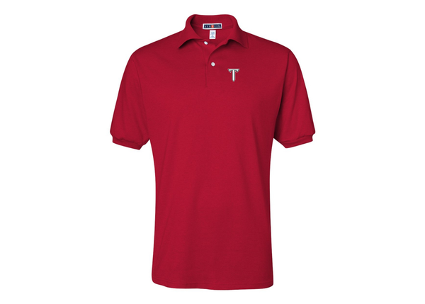 Men's Troy Trojans JERZEES  SpotShield polo