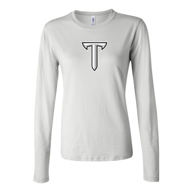 BELLA CANVAS Women’s Troy Trojans Jersey Long Sleeve Tee