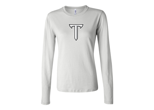 BELLA CANVAS Women’s Troy Trojans Jersey Long Sleeve Tee