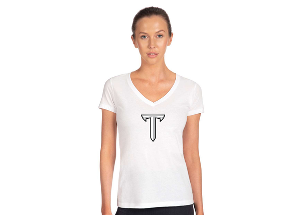 Women's Troy Trojans Next Level V-Neck T-Shirt